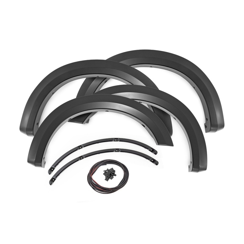 Rough Country | Sport Fender Flares | PQ Race Red | Ford F-250/F-350 Super Duty (23-26) | S-F20231-PQ