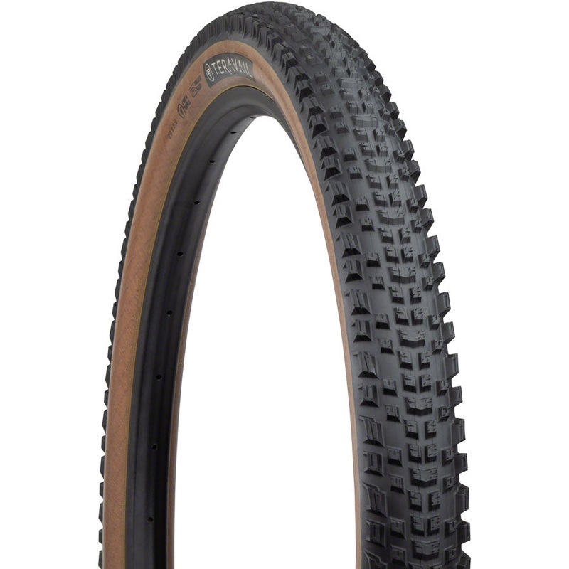 Teravail Ehline Tire – 29 x 2.5, Tubeless, Folding, Tan, Light and Supple