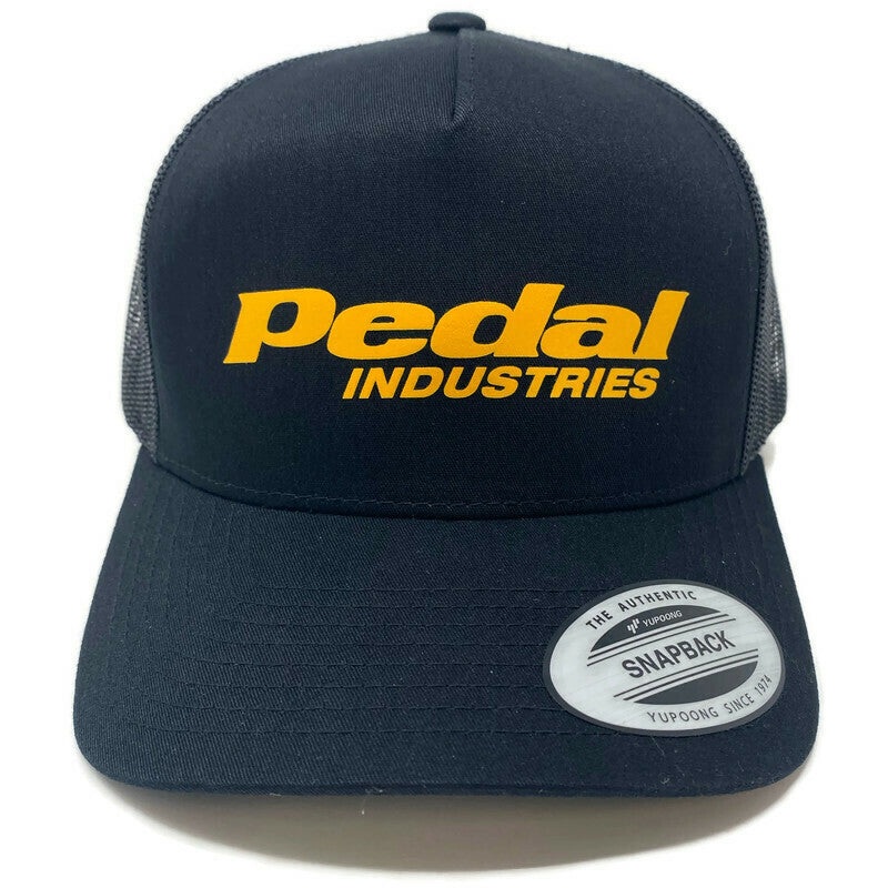 Classic PEDAL industries Gold Logo Trucker