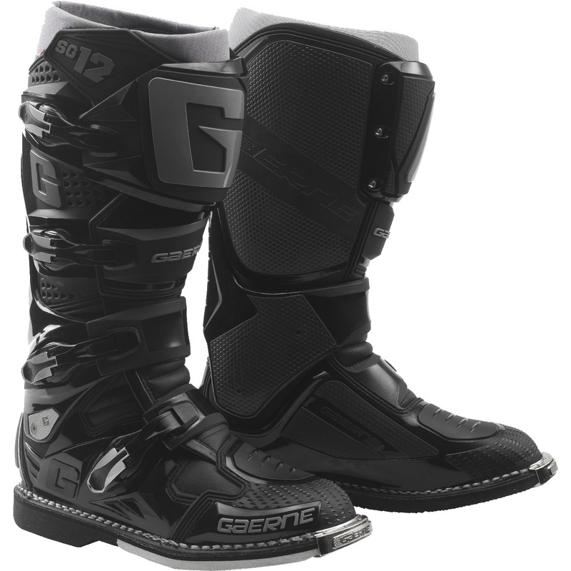 GAERNE SG-12 Black Boots Size 09 – Premium Support for Riders