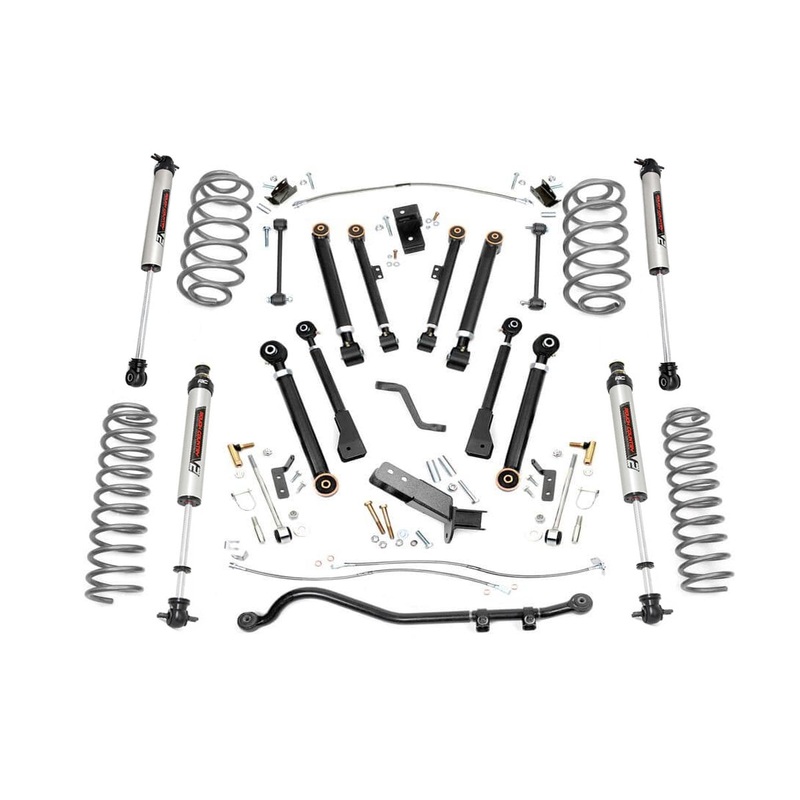 Rough Country | 4 Inch Lift Kit | X-Series | V2 | Jeep Wrangler TJ (97-06)/Wrangler Unlimited (04-06)  | 66171