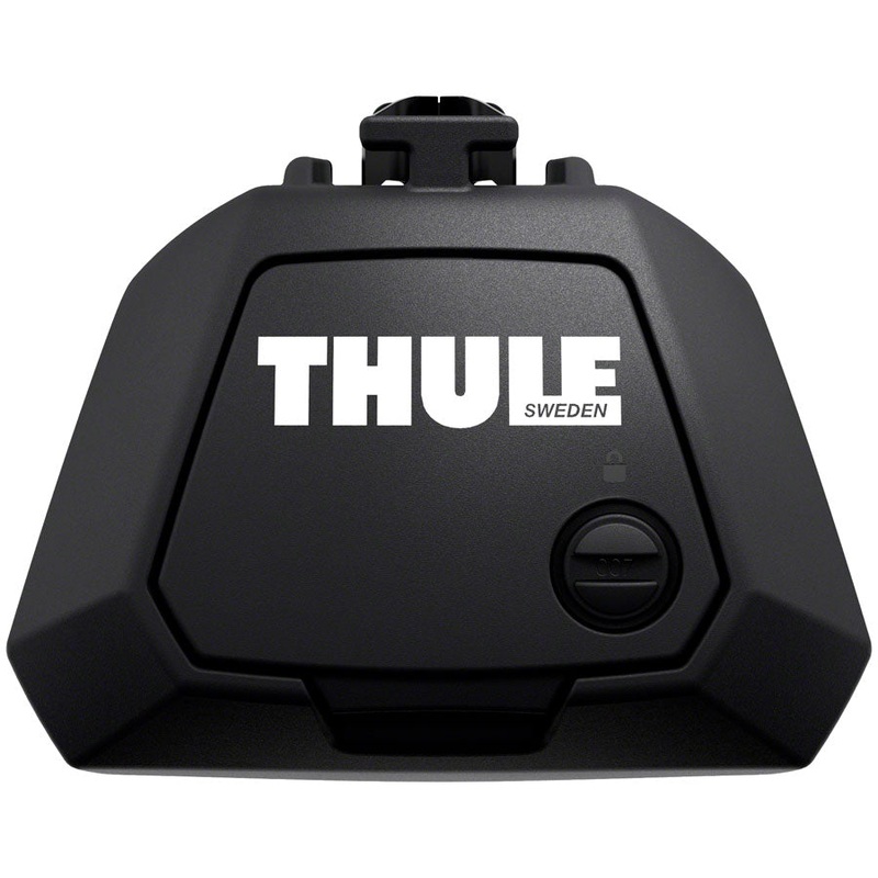 Thule Evo Raised Rail Foot Pack –  Black Pack of 4