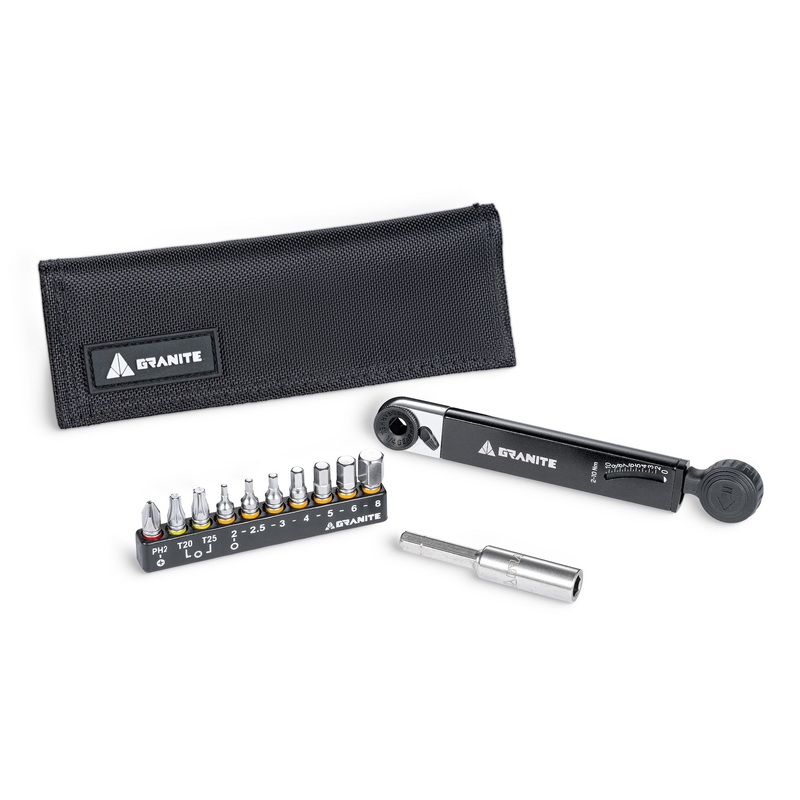 Granite Rocknroll TQ Torque Ratchet Tool Kit Black