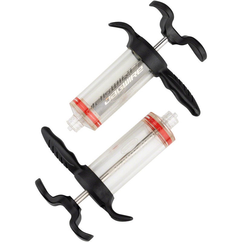 Jagwire Elite Mineral Oil Bleed Kit Replacement Syringes, Set of 2