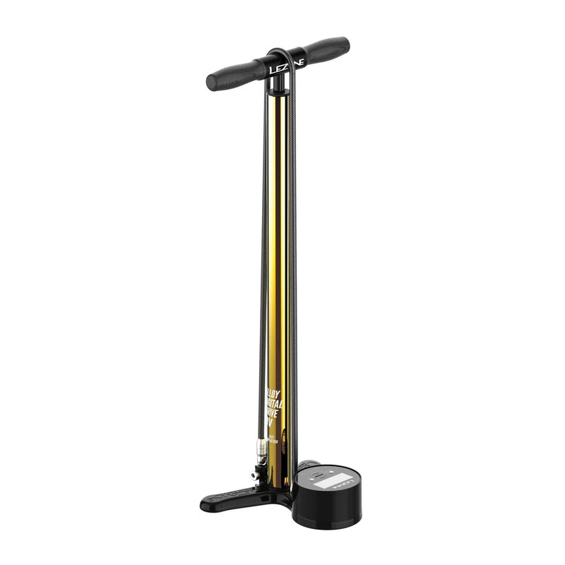 Lezyne Alloy HV Digital Drive 3.5 18k Gold Floor Pump