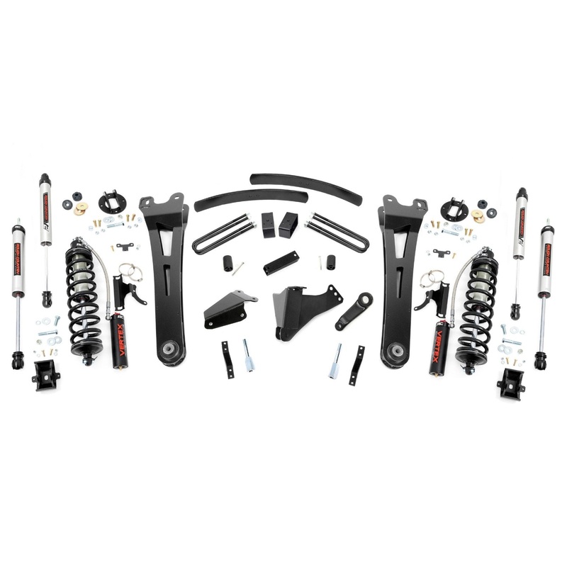Rough Country | 6 Inch Lift Kit  |  Diesel  |  Radius Arm  |  C/O V2 | Ford F-250/F-350 Super Duty (05-07) | 53658