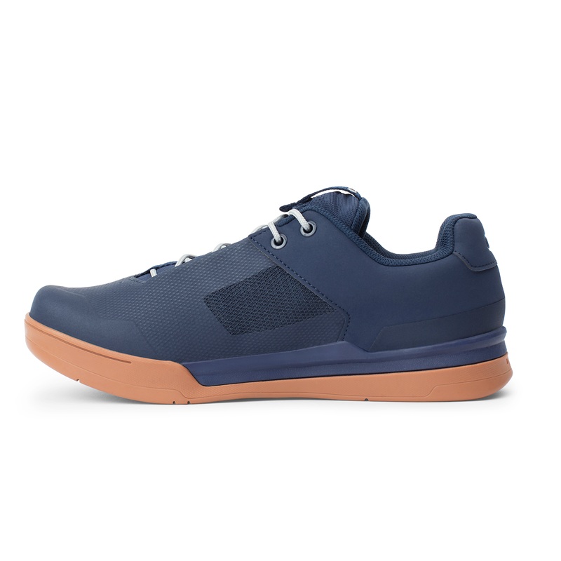 Crank Brothers Mallet Lace Clipless Shoes – US 9.5 – Navy – Gum