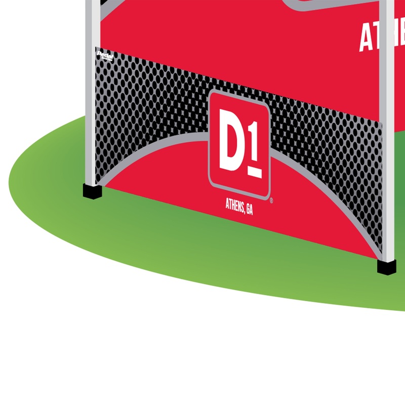 D1 Athens GA 2025 Side Wall (set of 2 Side Walls)