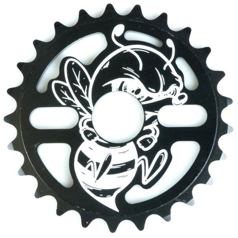 Total BMX Killabee Sprocket Black and White