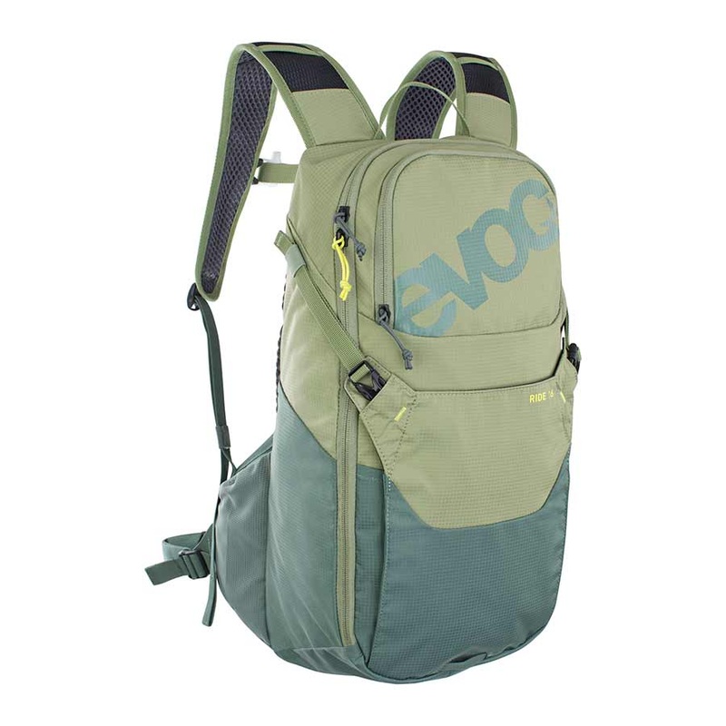 EVOC Ride 16 Hydration Bag Volume: 16L Bladder: Not included Light Olive – Olive