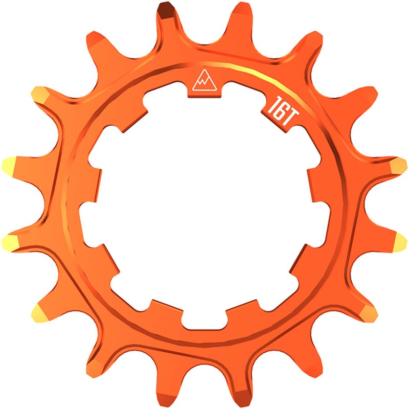 Wheels Manufacturing SOLO-SPEED Cog – 16t Fits SOLO-SPLINE SOLO-XD kits Orange