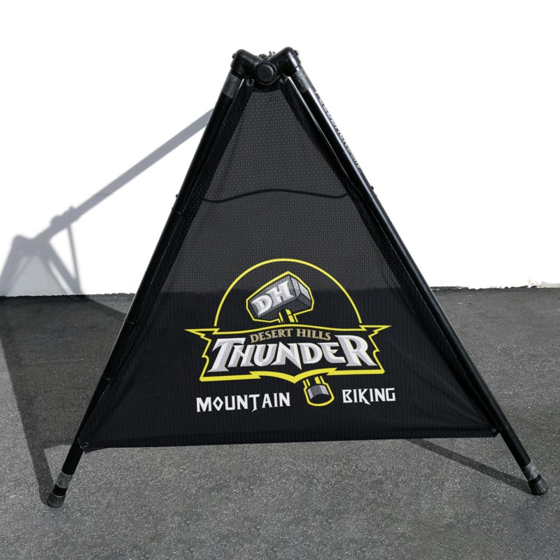 Desert Hills HS 2024 Bike Rack Banners (Set of 2 Mesh Banners)