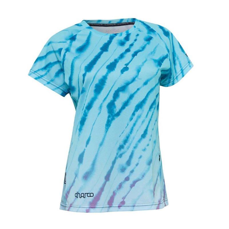 DHaRCO Women’s Short Sleeve Jersey – Women’s M – Aqua Tiger