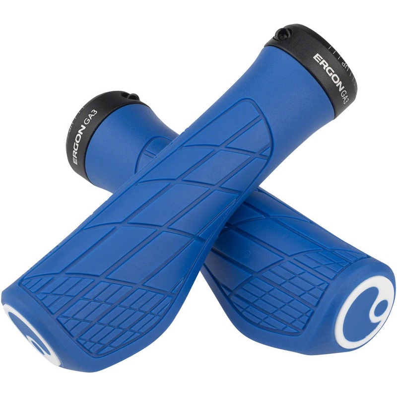 Ergon GA3 Grips – Midsummer Blue Lock-On Small