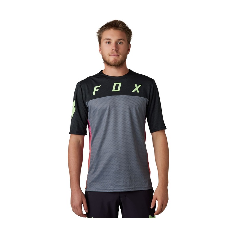 Fox Racing Defend Cekt Large Black/Grey Jersey