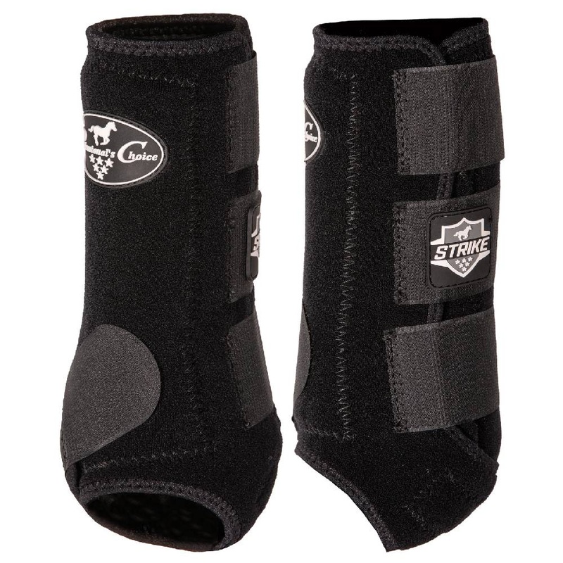 Professional’s Choice Strike Sports Medicine Boot Front 2-Pack Black