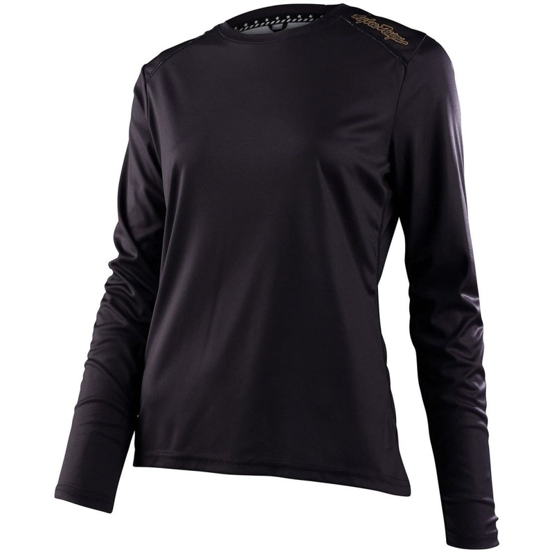 TLD Lilium Women’s Long Sleeve Jersey – Women’s M – Black