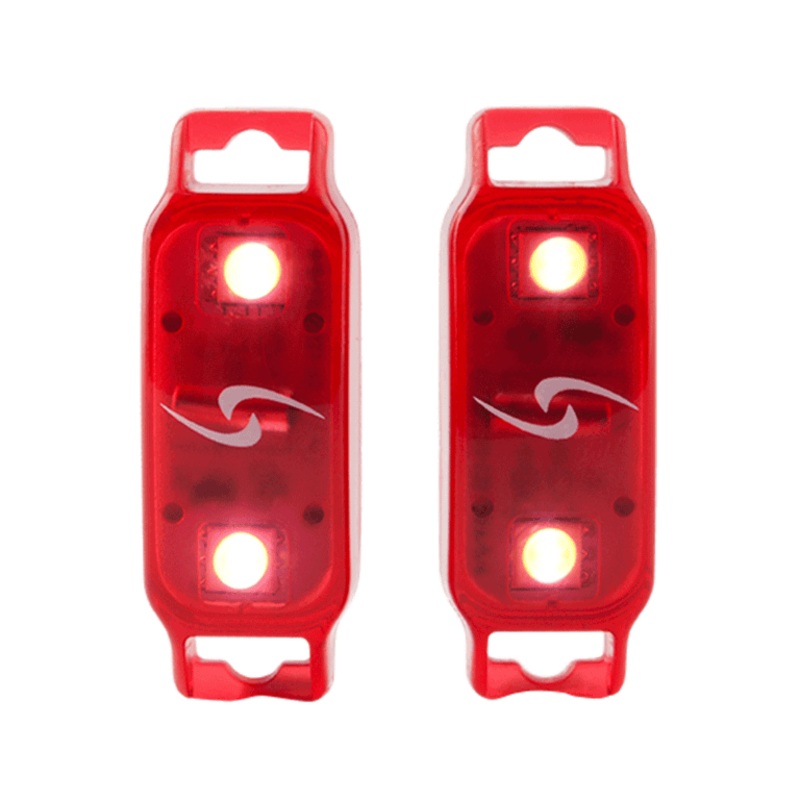 Life Sports Gear Tempo Shoelaces LED Lights Red