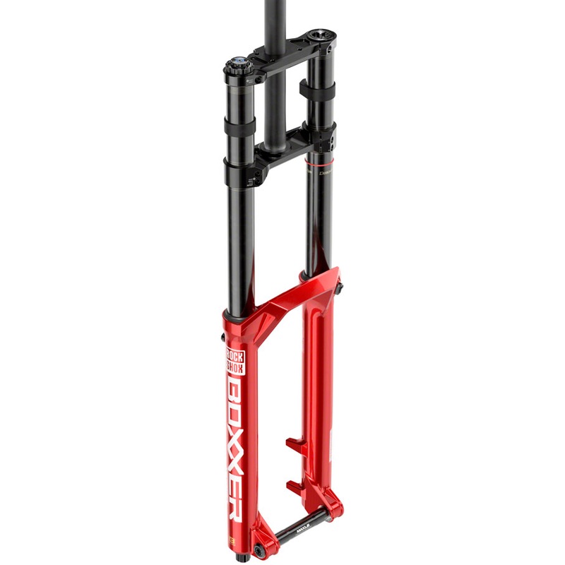 RockShox BoXXer Ultimate Charger 3 Suspension Fork – 27.5″, 200 mm, 20 x 110 mm, 44 mm Offset, Electric Red, D1