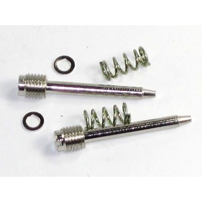 2 NEW air mixture screw set PWK Keihin carb 30mm 26mm 32mm Triumph Norton BSA *