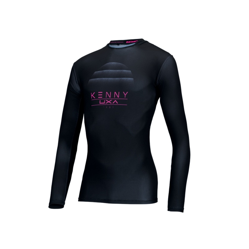 Kenny Racing Charger Women’s Long Sleeve Jersey – Women’s S – Sun Black
