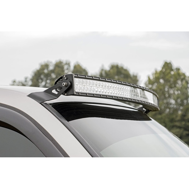 Rough Country | LED Light Mounts | Upper Windshield | 54″ Curved | Chevy/GMC 1500 (99-06 & Classic) | 70539