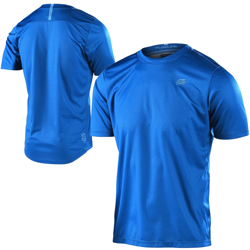 TLD Flowline Short Sleeve Jersey – L – Slate Blue