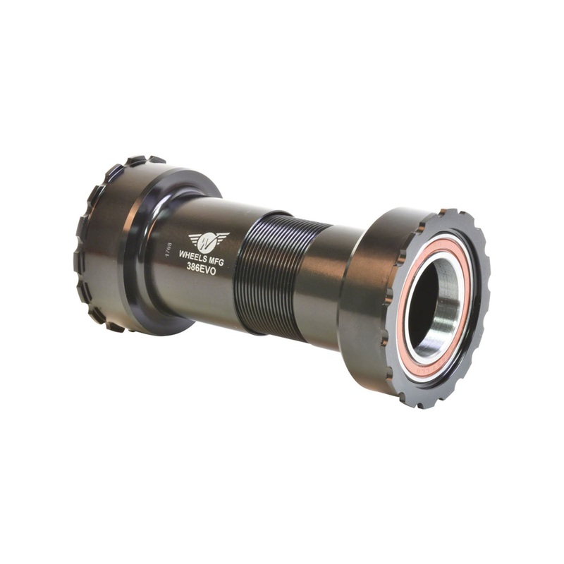 Wheels Manufacturing 386 EVO Bottom Bracket with Angular Contact Bearings for 24mm
