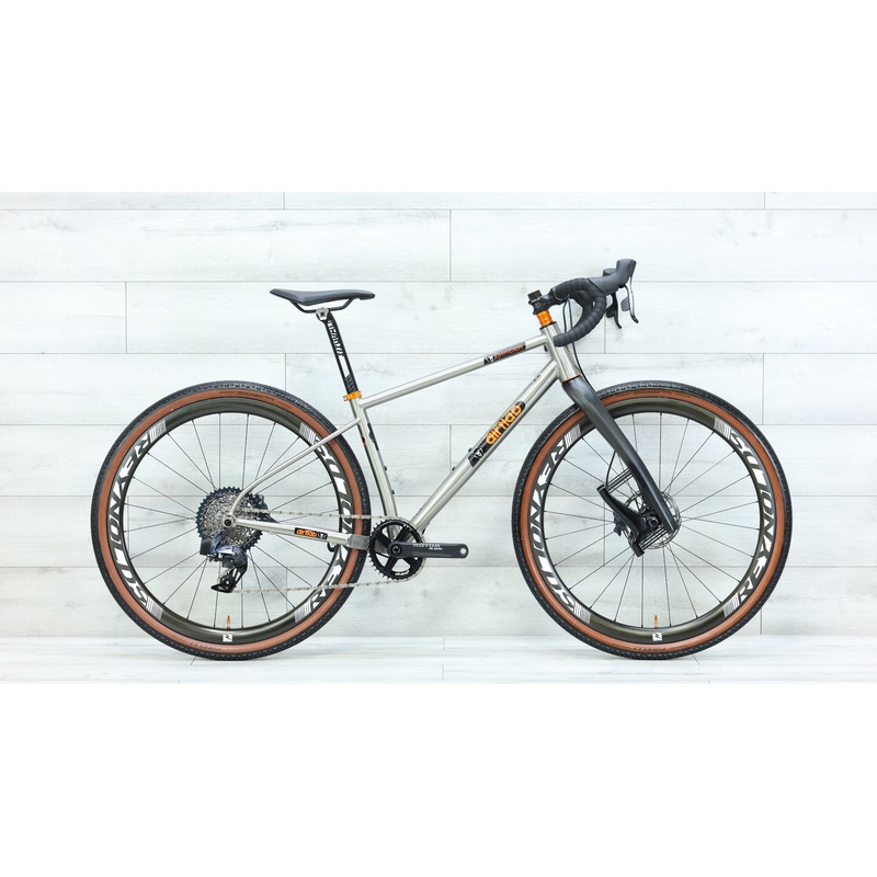 2023 DirtLab Grinder Force AXS Titanium Gravel Bike – 53cm