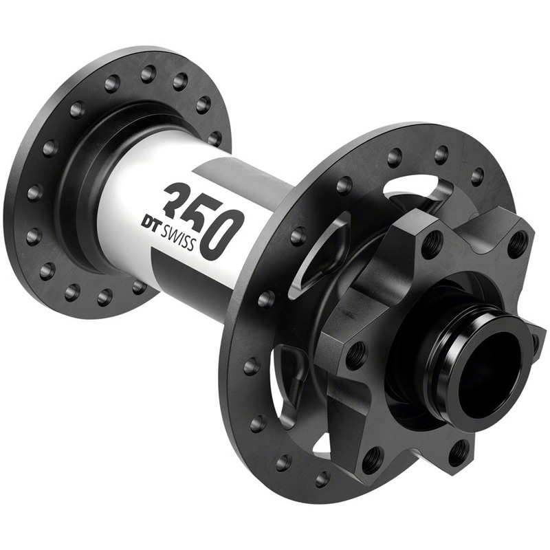 DT Swiss 350 Front Hub – 15 x 110mm 6-Bolt Black 32H