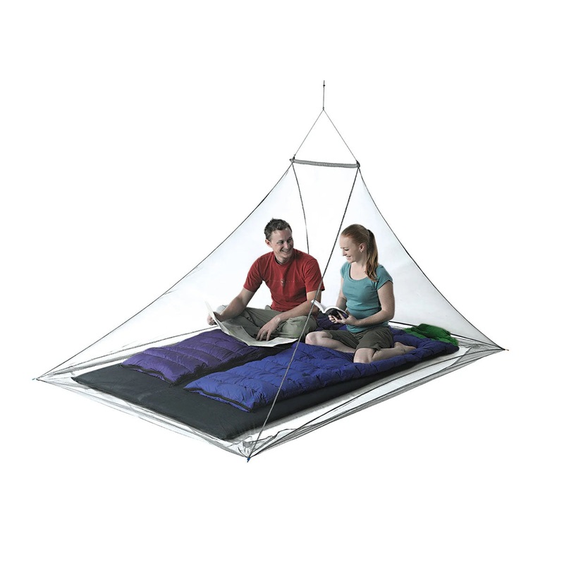 Nano Mosquito Pyramid Net Shelter Black