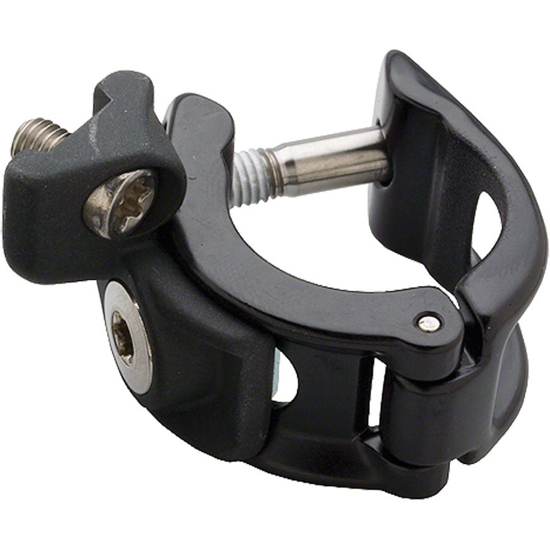 SRAM MatchMaker X Cockpit Clamp – Right Black With Ti Bolts