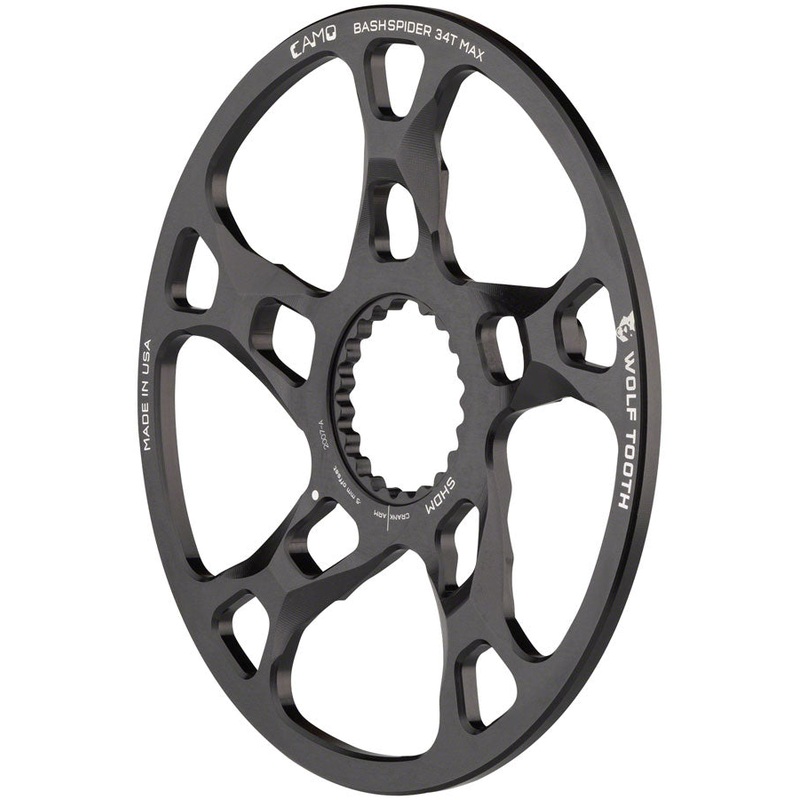 Wolf Tooth CAMO BashSpider for Shimano – M5 Boost, 52mm Chainline, 3mm Offset