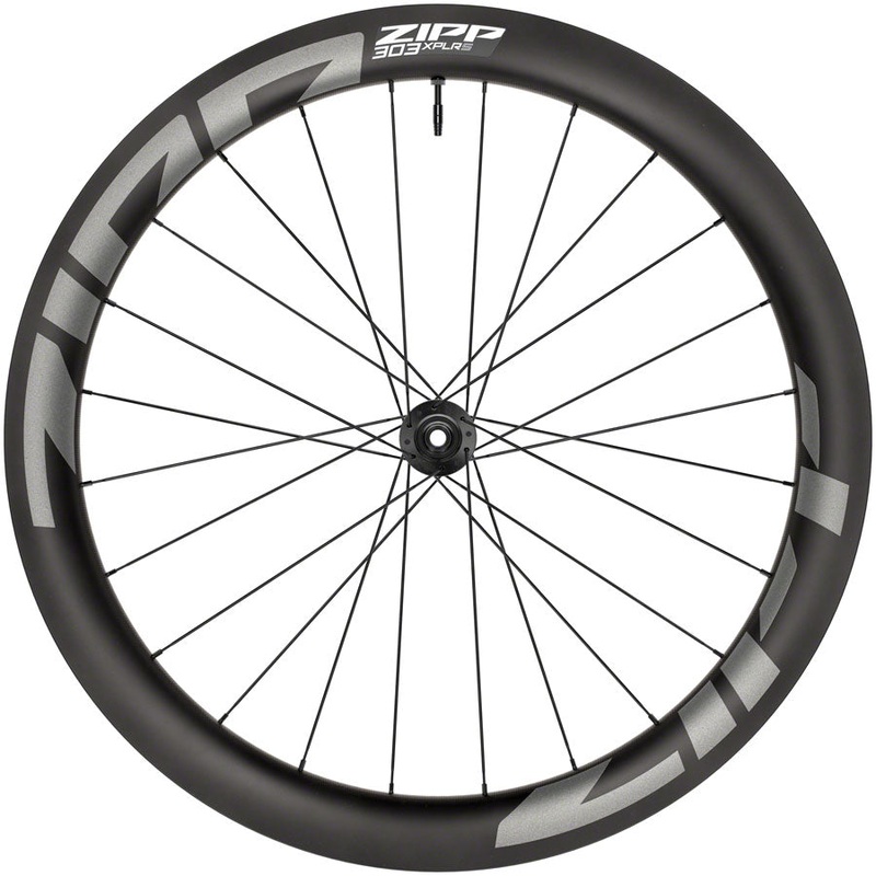 Zipp 303 XPLR S Front Wheel – 700 12 x 100mm Center-Lock Carbon Black 24H A1