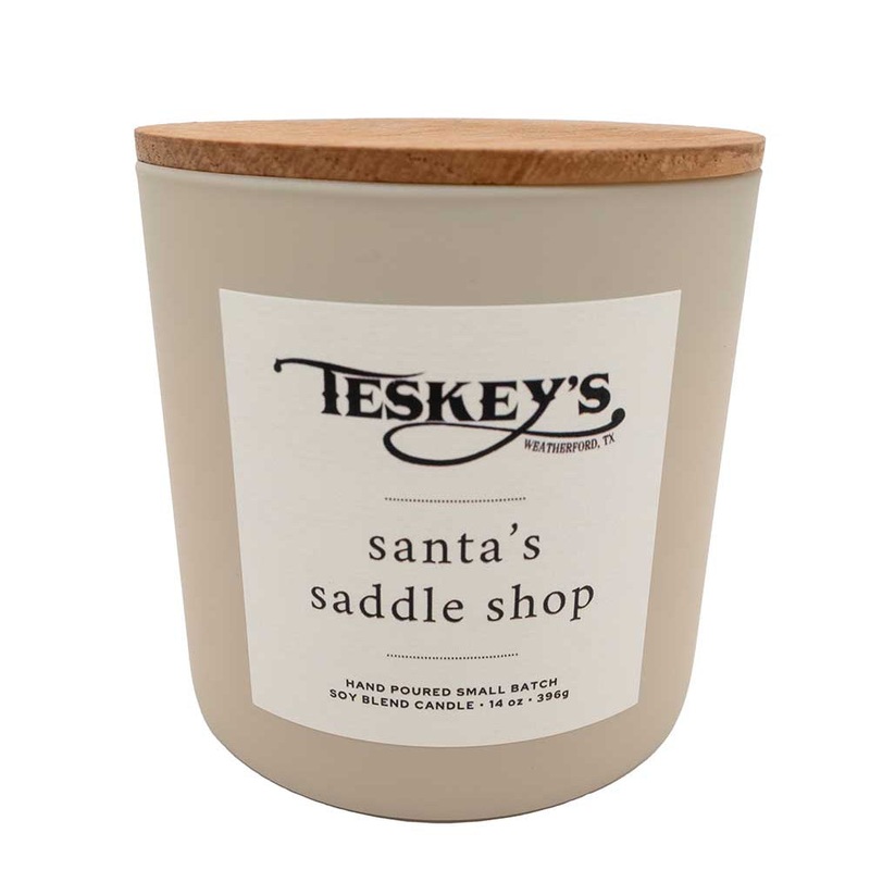 Hico Candle Co Teskey’s Santa Saddle Shop