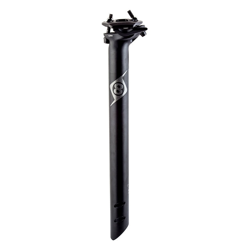 Spire II Seatpost  27.2mm 350mm Black AL6061 15mm