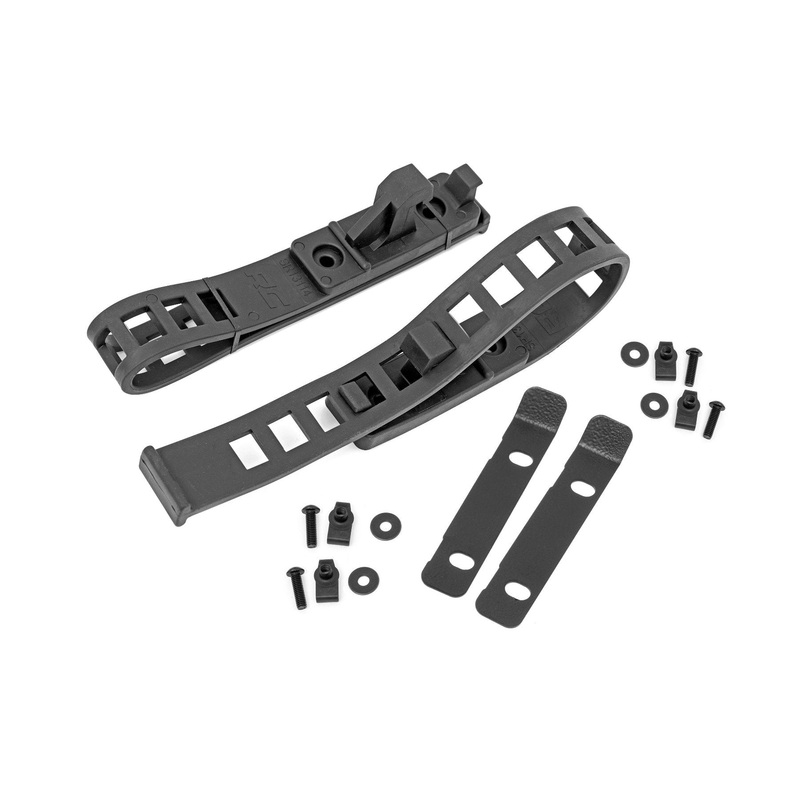 Rough Country | Rubber Molle Panel Clamp Kit | Universal | 1/2″ – 4 1/2″ | 2-Clamps | 99072