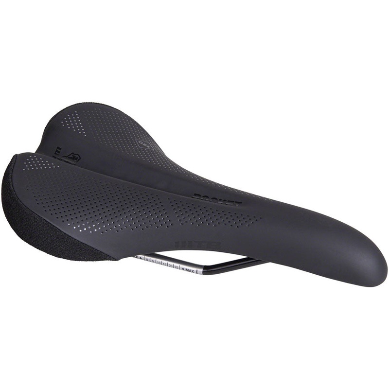 WTB Rocket Saddle – Chromoly, Black, Wide