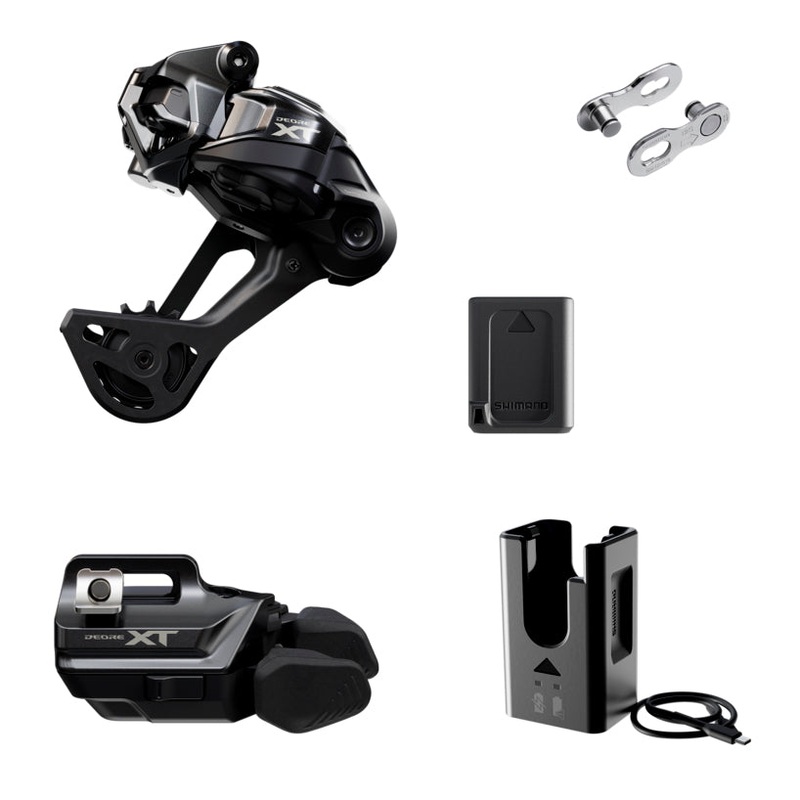 XT M8250 Di2 Wireless Drivetrain Upgrade Kit – SGS (Long Cage) – I-Spec EV