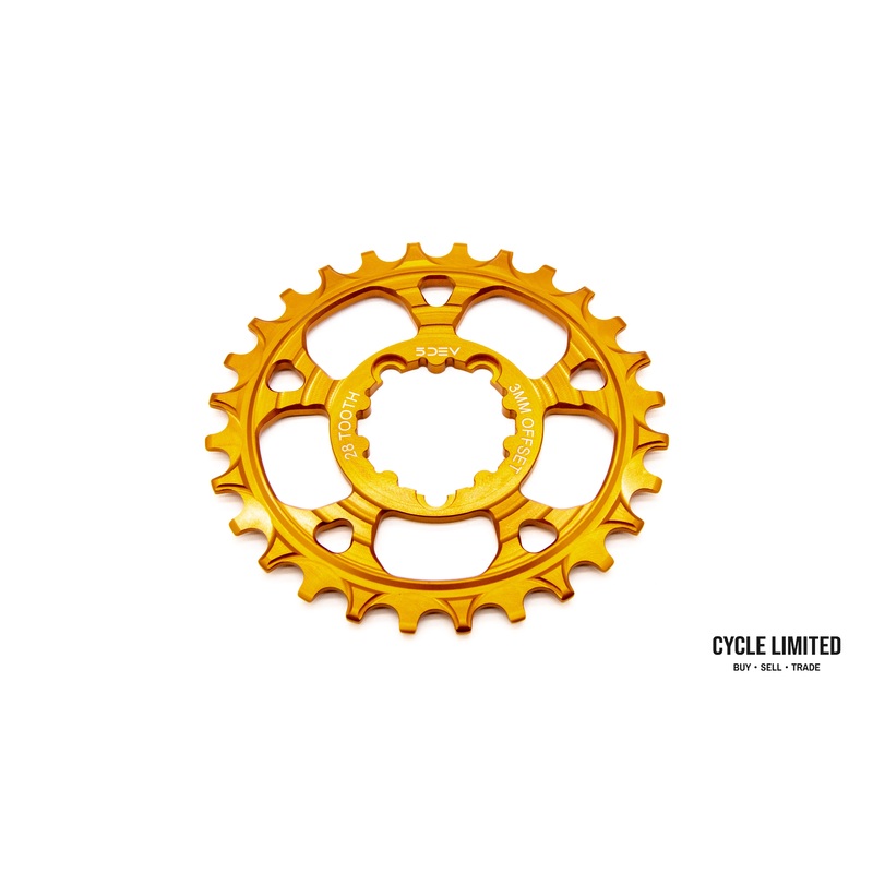5Dev 7075 Classic Chainring 28T Kash