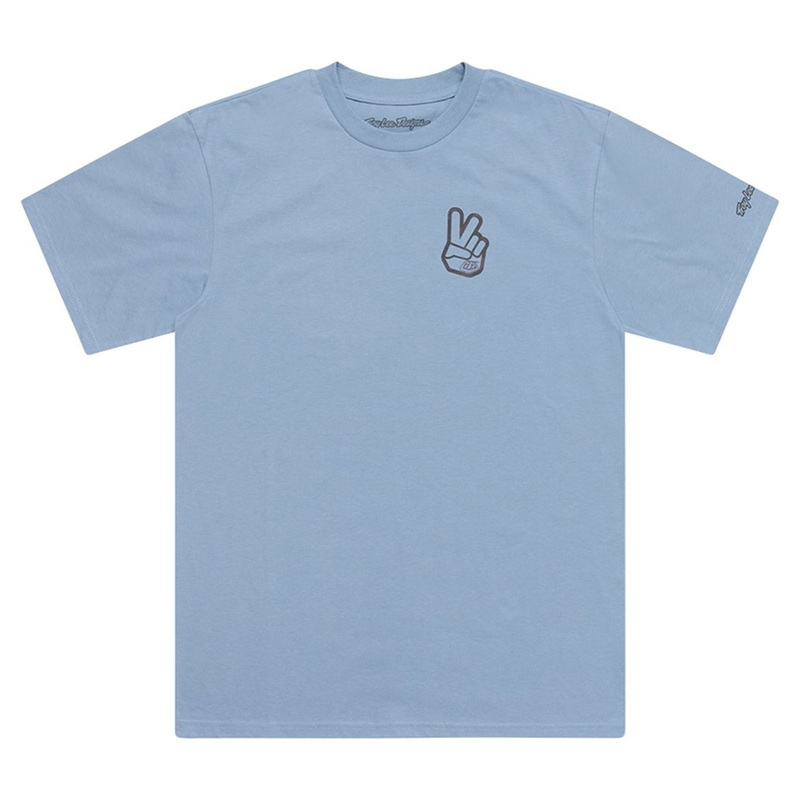 TLD Short Sleeve Tee – L – Peace Out Smoke Blue