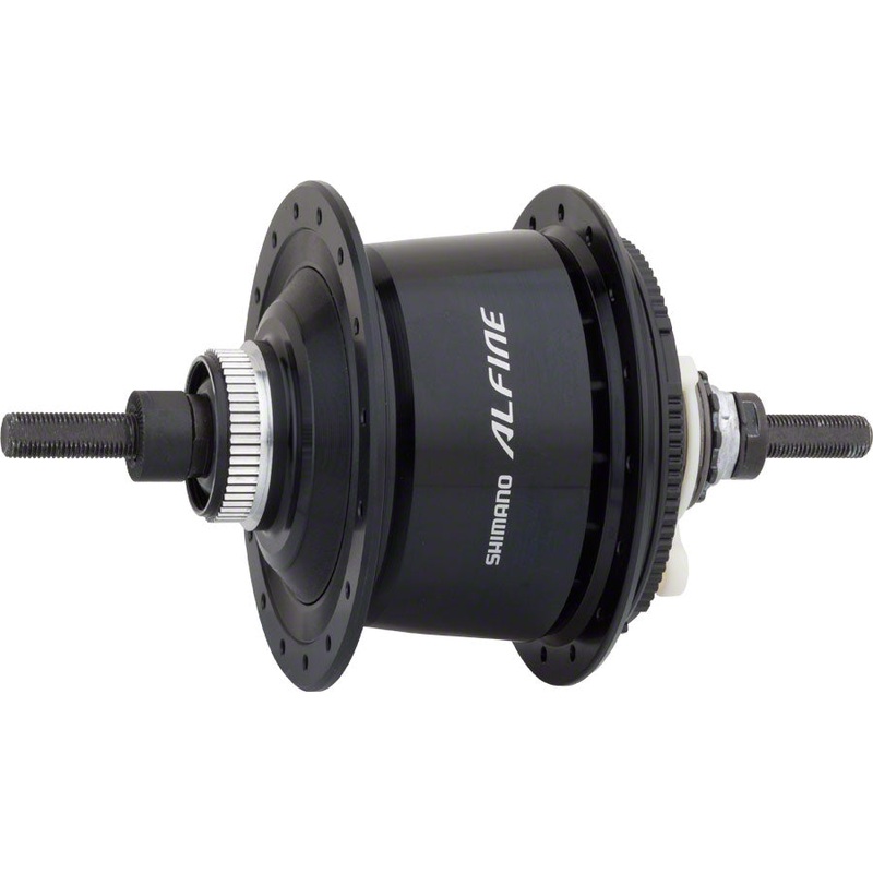 Alfine SG-S7001 8-Speed Internally Geared Disc Brake 32h Rear Hub BLK Small Parts Not Included