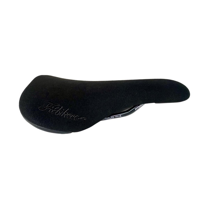 Fit Microfiber Railed Seat Black