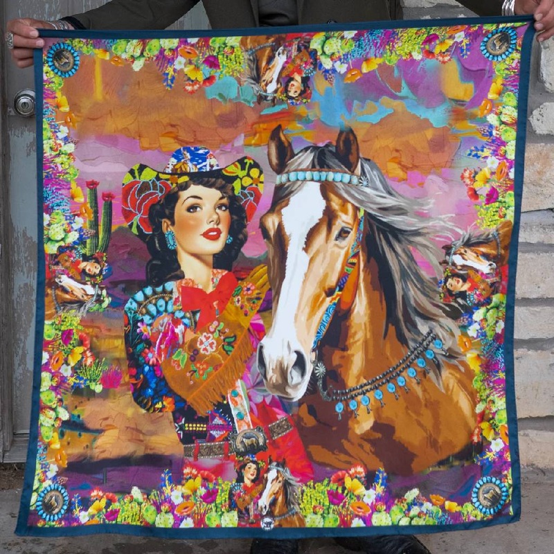 Fringe Scarves Queen of the Rodeo Scarf