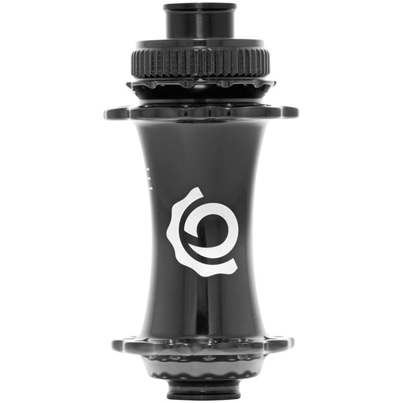 Industry Nine Solix Classic Front Hub – 15 x 110mm Center-Lock Black 28H