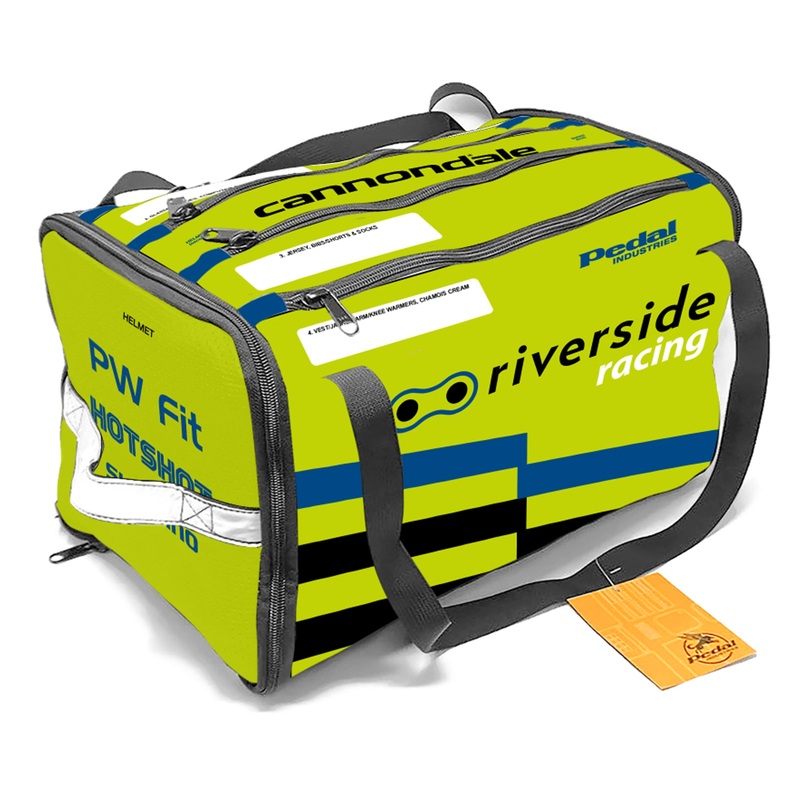 Riverside Cycle 2020 RACEDAY BAG – ships in about 3 weeks