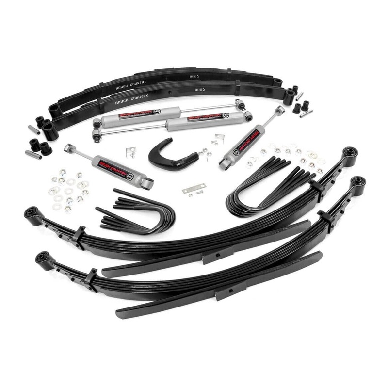 Rough Country | 6 Inch Lift Kit | Rear Springs | Chevy/GMC 3/4-Ton Suburban/C20/K20 Truck/C25/K25 Truck (73-76) | 12830