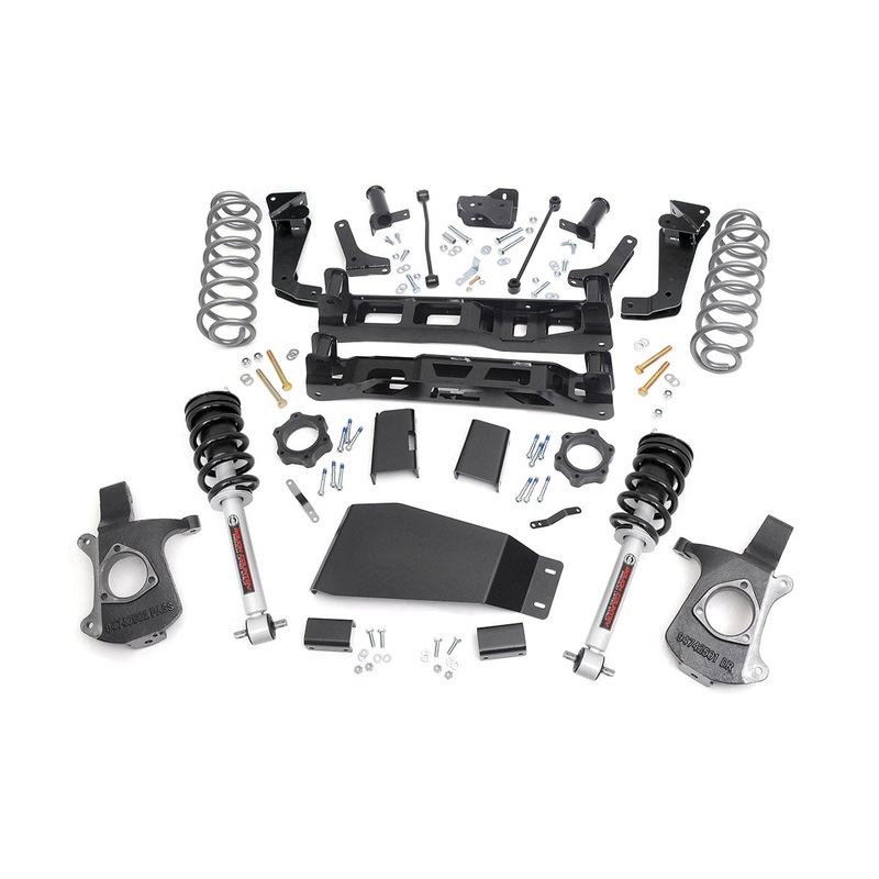 Rough Country | 7 Inch Lift Kit | N3 Struts | Chevy/GMC SUV 1500 2WD/4WD (2007-2014) | 28701