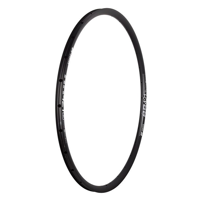 RR 421 Rim – 700 Disc Black 28H Asymmetric