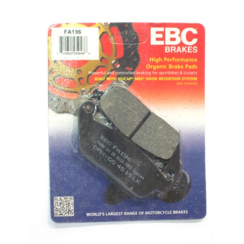 Triumph Adventurer Thunderbird brake pads EBC UK Made 1990 to 1999